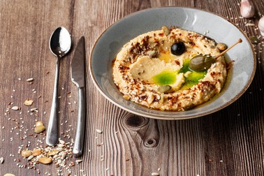 Humus cu pastă de susan