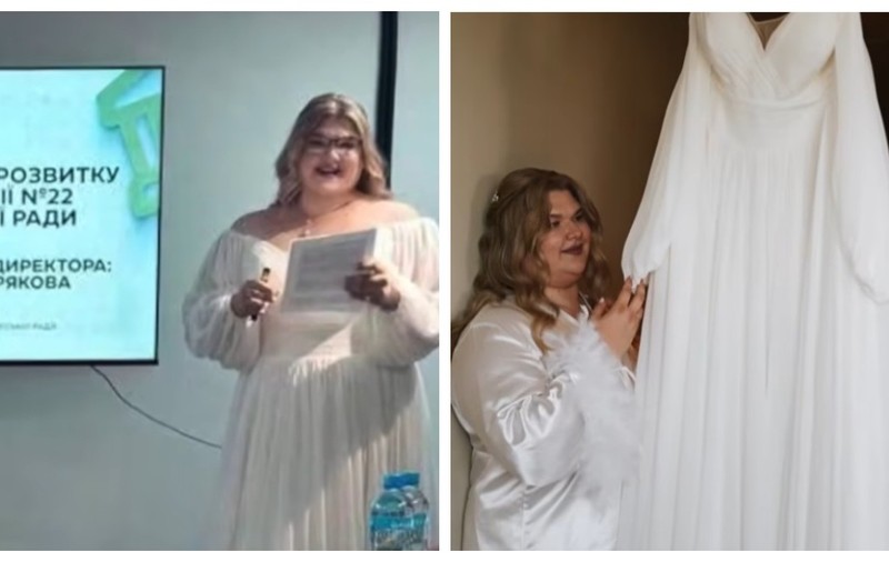 Iulia, profesoara care a venit la concursul de director în rochie de mireasă: „Dar eu am nunta...”