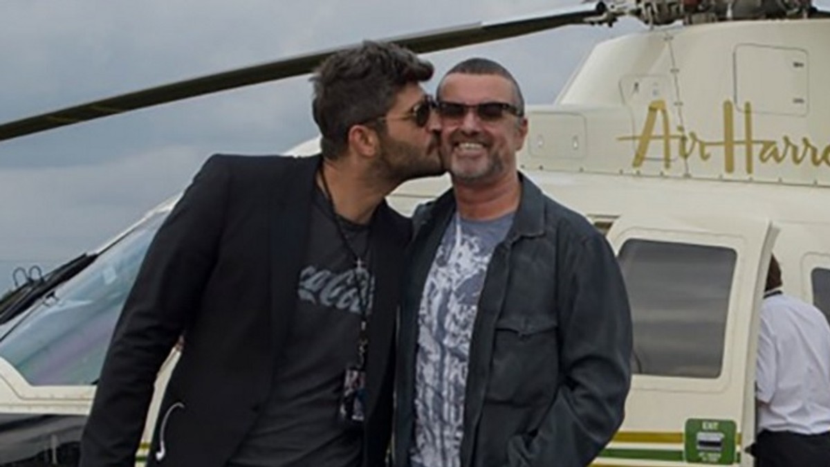 George Michael si iubitul său