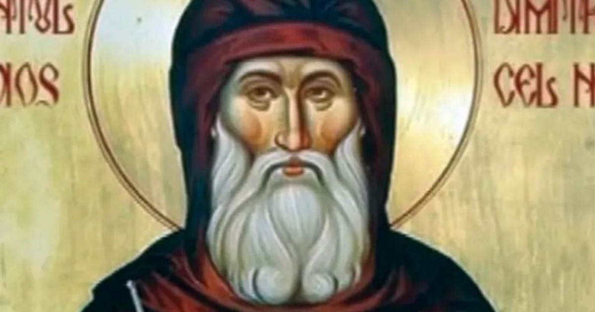Sfântul Dimitrie cel Nou, sărbătorit la 27 octombrie - Imagine cu o icoană înfăţişându-l pe Sf Dimitrie cel Nou