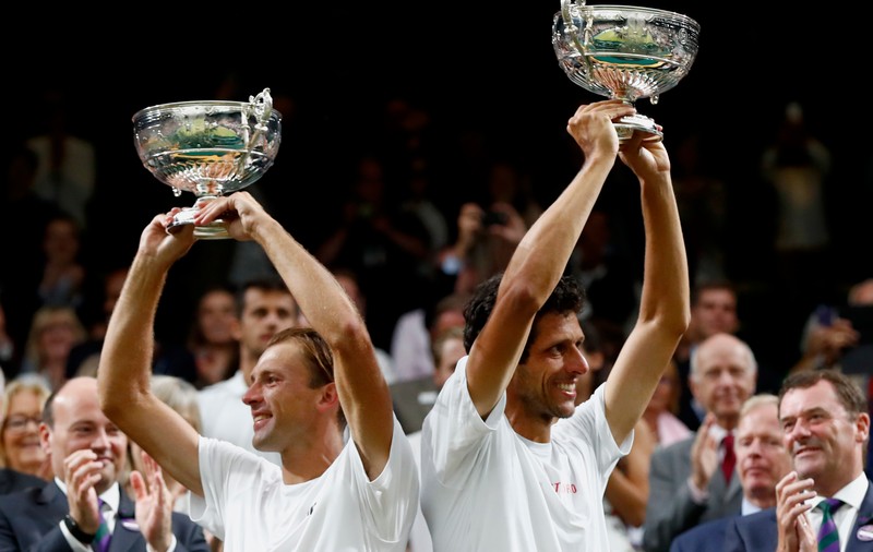 Polonezul Lukasz Kubot și brazilianul Marcelo Melo, campioni la Wimbledon la dublu, după un meci-maraton | FOTO&VIDEO