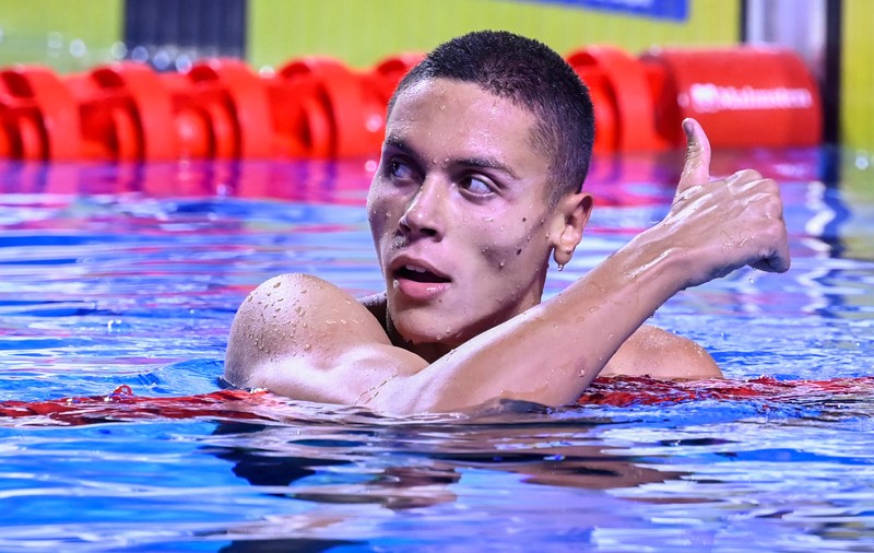 David Popovici câștigă medalia de bronz în proba de 100 m mixt la Campionatul Național în bazin scurt
