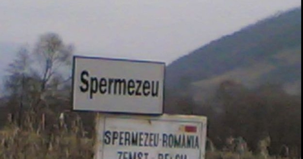 Cele mai ciudate nume de localități din România