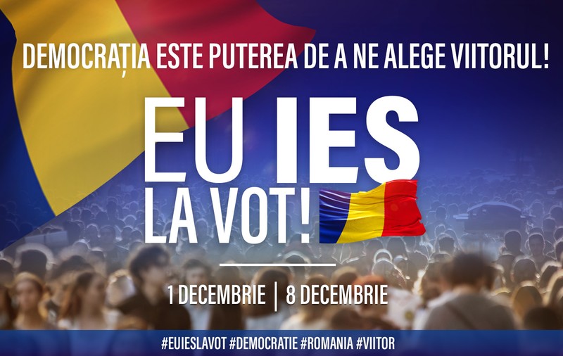 Democrația este puterea de a ne alege viitorul! 