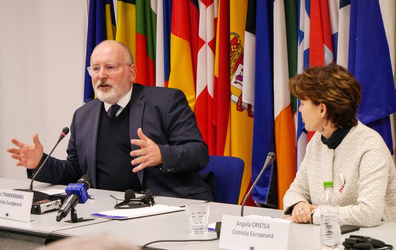 Prim-vicepreședintele Comisiei Europene: ,,Nu este rolul lui Tudorel Toader să verifice afirmații despre Kovesi”