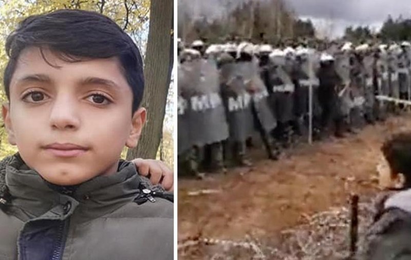 „Nu renunț, aștept aici”. Povestea lui Redost Ahmad, un copil kurd care a devenit simbolul migranților aflați la granița Belarusului cu Polonia