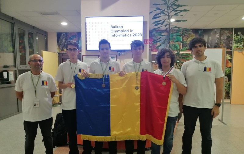 România a obținut primul loc la Olimpiada Balcanică de Informatică, cu patru medalii, dintre care două de aur