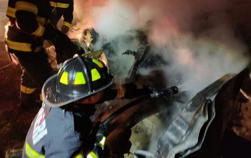 FOTO| Două persoane au murit carbonizate într-un accident rutier produs în Arad