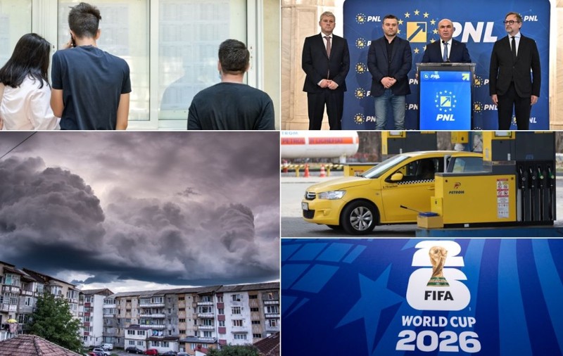5 știri care îți schimbă ziua. De la benzină mai ieftină la nopți albe de Mondial, alerte de cod roșu și un guvern incert