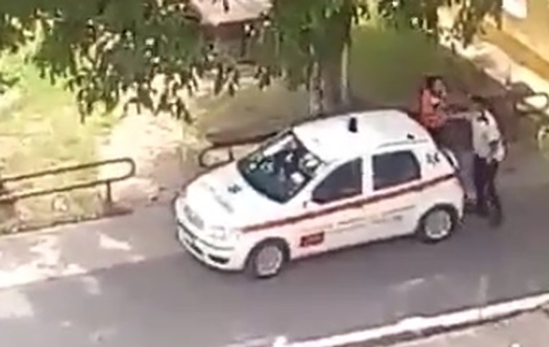 Asistentă, bătută de soț la Ambulanța Satu Mare. Cel acuzat de violențe este polițist – VIDEO
