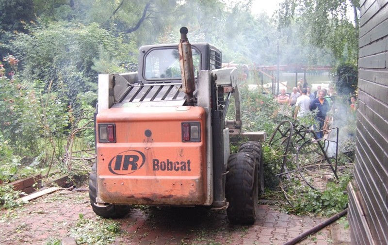 Club de fiţe din Herăstrău, demolat