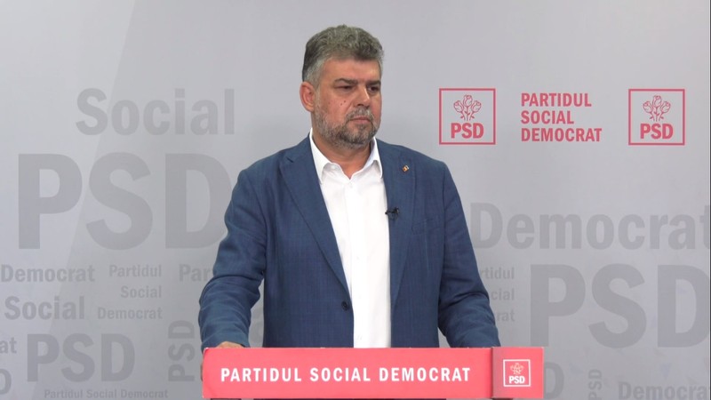 Președintele PSD, Marcel Ciolacu | Foto Hepta