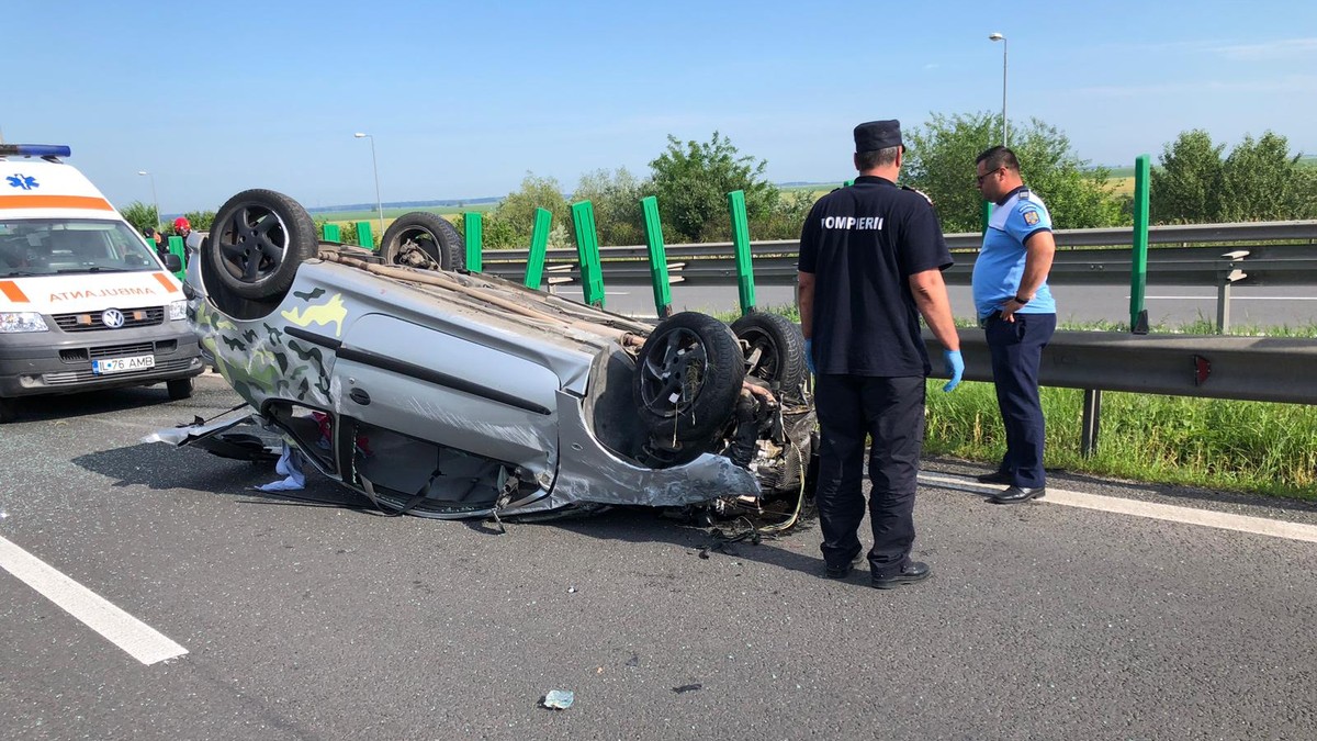 Un șofer din Ilfov a murit pe Autostrada 1, în județul Giurgiu