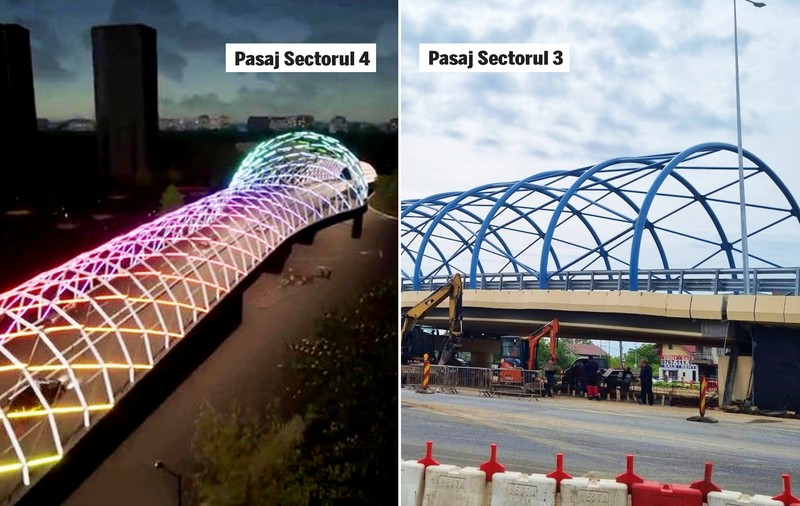 Daniel Băluță a mers în instanță să-și revendice „vortexul de la pasaj”, „însușit de sectorul 3”. Robert Negoiță: „Ne-am inspirat, nu am copiat”