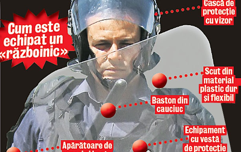 Peste 5.000 de forţe de ordine vor păzi finala Europa League de la Bucureşti de răfuieli violente sau ameninţări cu bombe