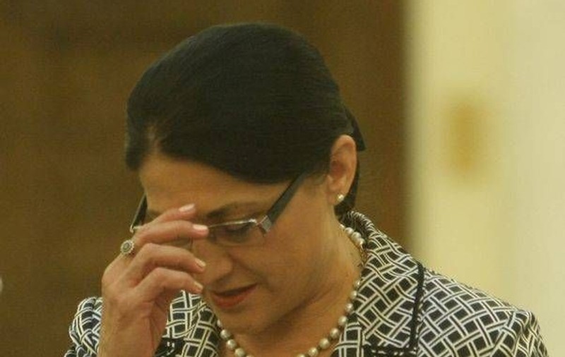 Ecaterina Andronescu, implicată într-un accident de circulaţie