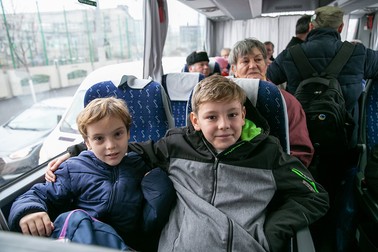 Oliver (stânga) și Matei (dreapta)