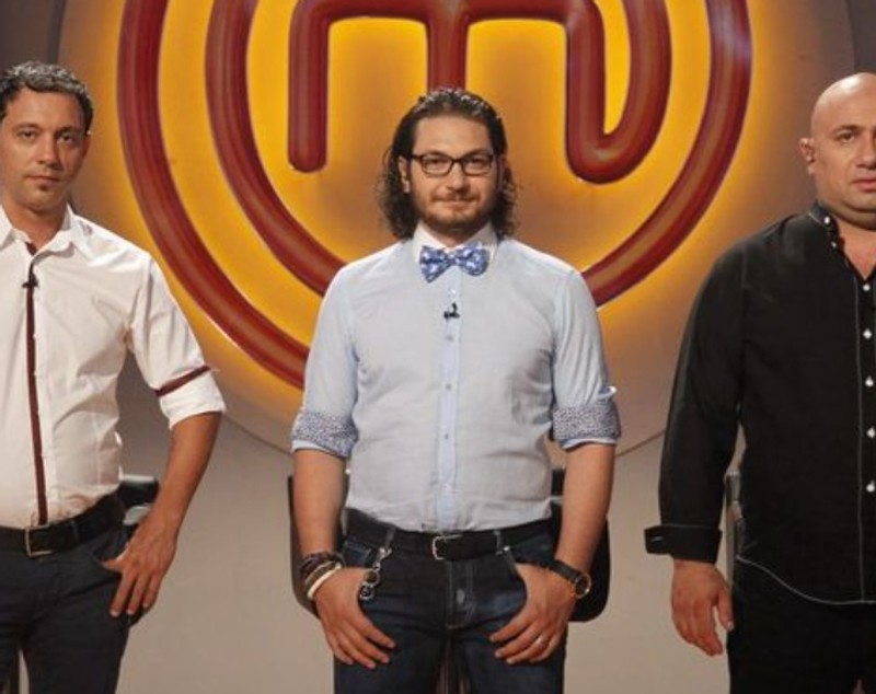 Imagini cu Sorin Bontea, Cătălin Scărlătescu și Florin Dumitrescu de când au jurizat prima dată „MasterChef”, în 2012. Bucătarii revin la Pro TV