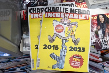 Ediție specială pentru a 10-a comemorare a atacului de la Charlie Hebdo - Paris, Foto: Profimedia