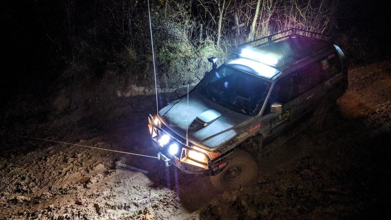 Intervenție Asociația Salvatorilor 4x4 (sursa: https://www.facebook.com/rescue4x4/ )