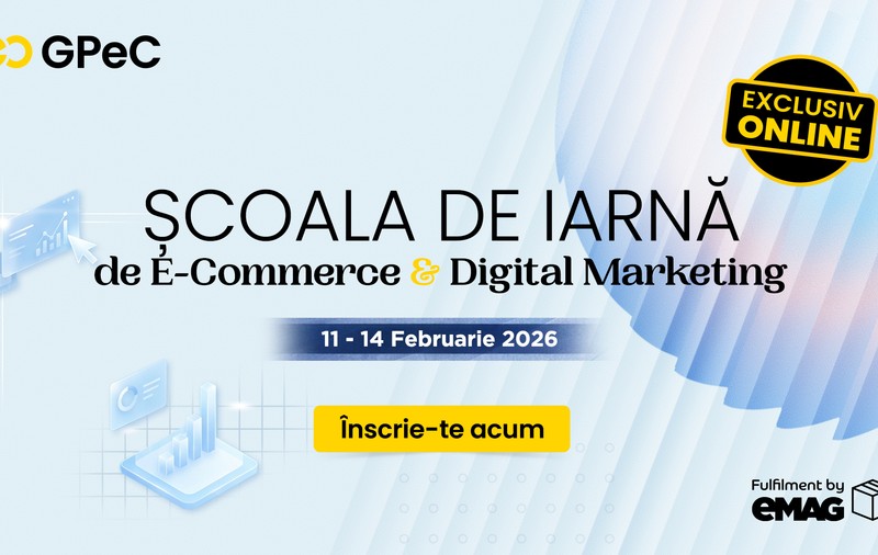 Dan Ariely, Avinash Kaushik, Mark Schaefer și Andy Crestodina sunt printre primii speakeri anunțați la Școala de Iarnă GPeC 11-14 Februarie 2026