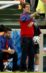 Fabio Capello și secundul său, Christian Ponucci