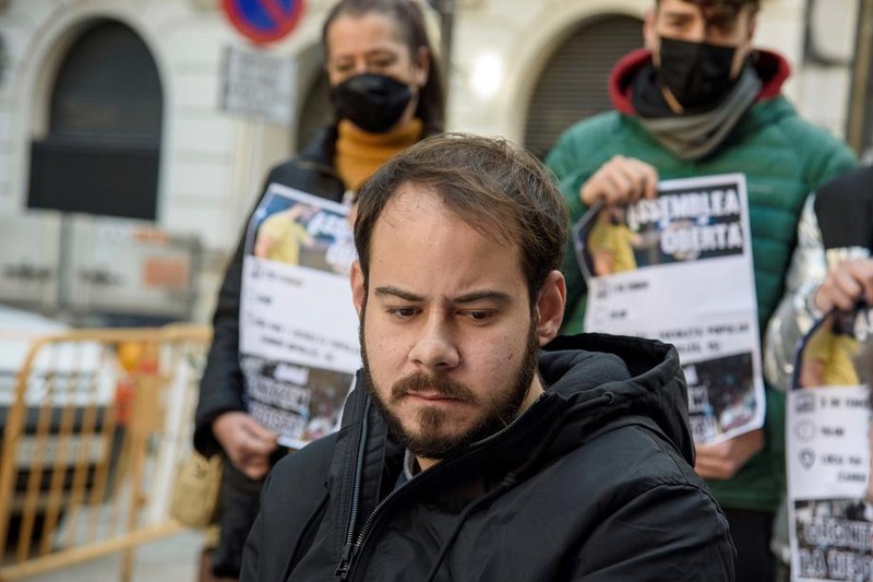 Pablo Hasel. Foto: EPA