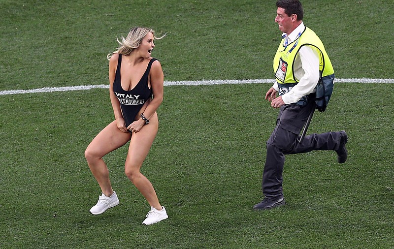 Kinsey Wolanski a rămas fără contul de Instagram și va pierde o avere, după ce a intrat pe teren în timpul finalei Ligii Campionilor