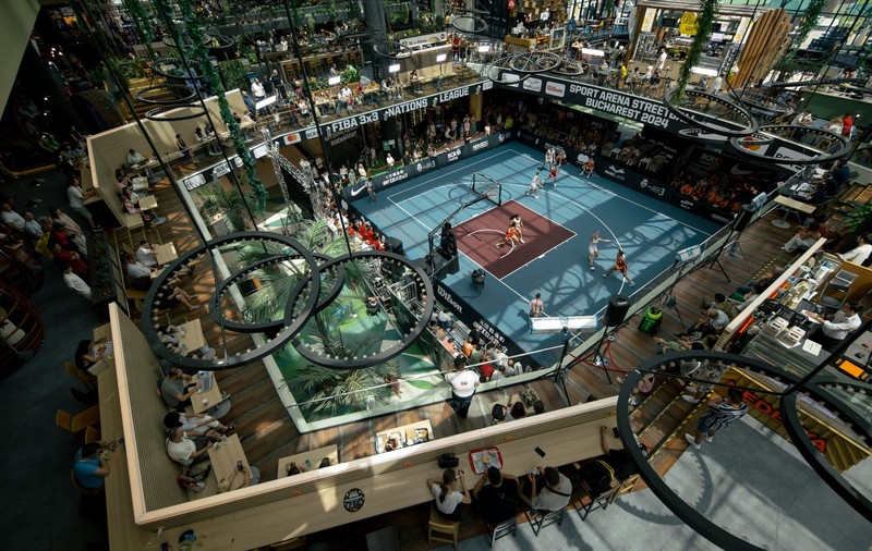Cod roșu de baschet 3x3 la ParkLake Shopping Center: România găzduiește două turnee FIBA 3x3 cu echipe de top mondial