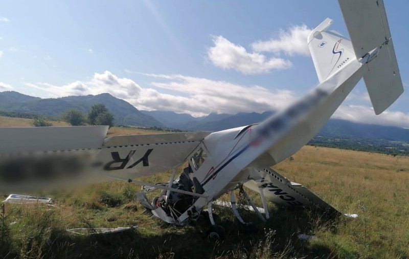 Aparat de zbor, prăbuşit în județul Brașov. Pilotul a murit
