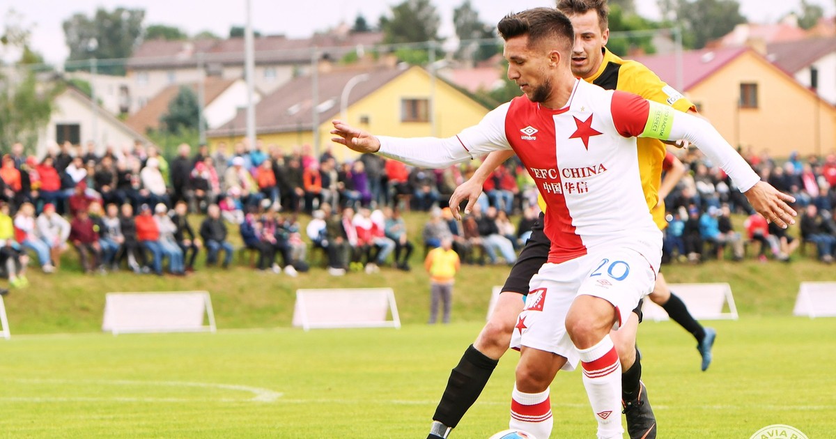 Alexandru Băluță a debutat la Slavia Praga
