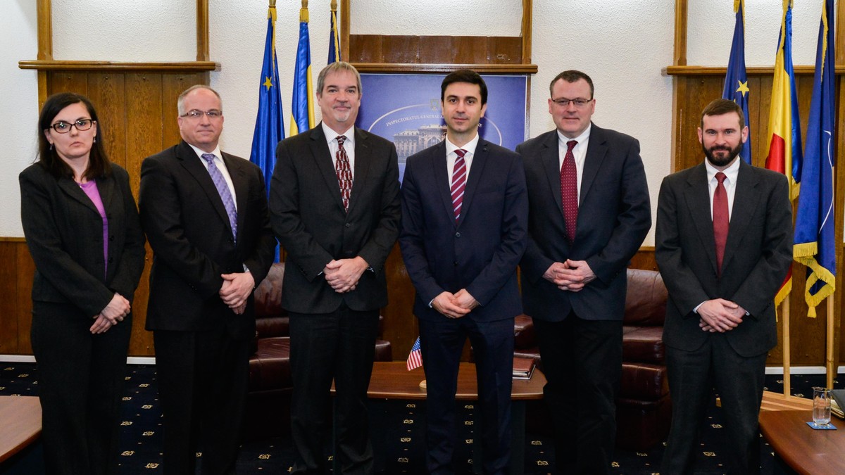 Șeful Poliției Române s-a întâlnit cu reprezentanți ai FBI și cu cei ai Serviciului Secret al SUA