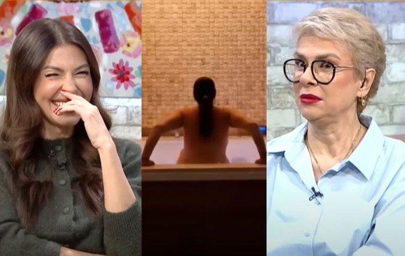 Ilinca Vandici și Teo Trandafir, comentarii savuroase după ce Oana Roman s-a pozat goală într-un jacuzzi: „E în ipostaze senzuale”