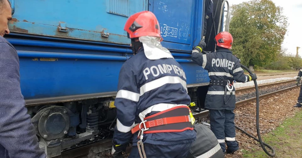 Bărbat lovit de tren în Halta Cazaci