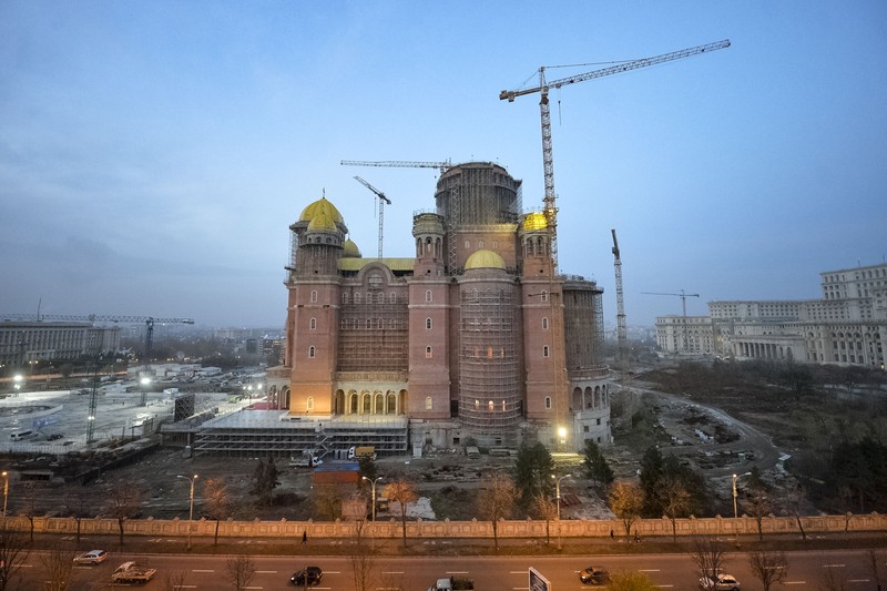 Șantierul Catedralei Mântuirii Neamului