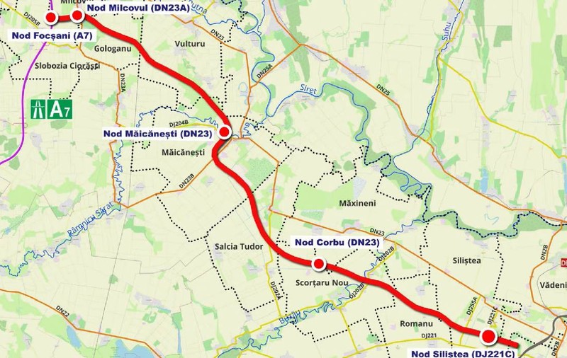 UMB este aproape să înceapă lucrările la Drumul Expres Focșani - Brăila în valoare de 4,3 miliarde de lei