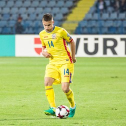 Răzvan Marin a purtat tricoul cu numărul 24 la prima selecție pentru echipa națională