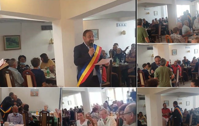 Cum a mascat un primar UDMR din Bihor mita electorală, organizând o petrecere pentru vârstnici. Poliţia a descins la restaurant