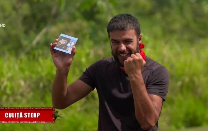 Culiță Sterp a aflat că va fi tată de băiat, în timpul show-lui „Survivor România”. „Băi, dacă e o farsă? Știam că o să am fată”