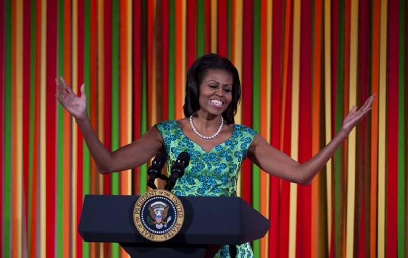 Michelle Obama, despre George Clooney: "E drăguţ"