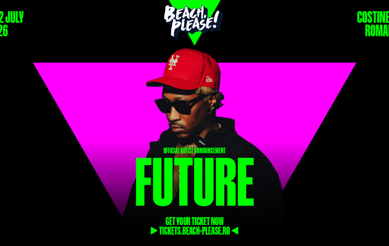 Beach, Please! anunță un nou headliner: Future, un superstar internațional, urcă pe scena ediției 2026
