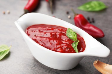 Pastă făcută din ardei capia