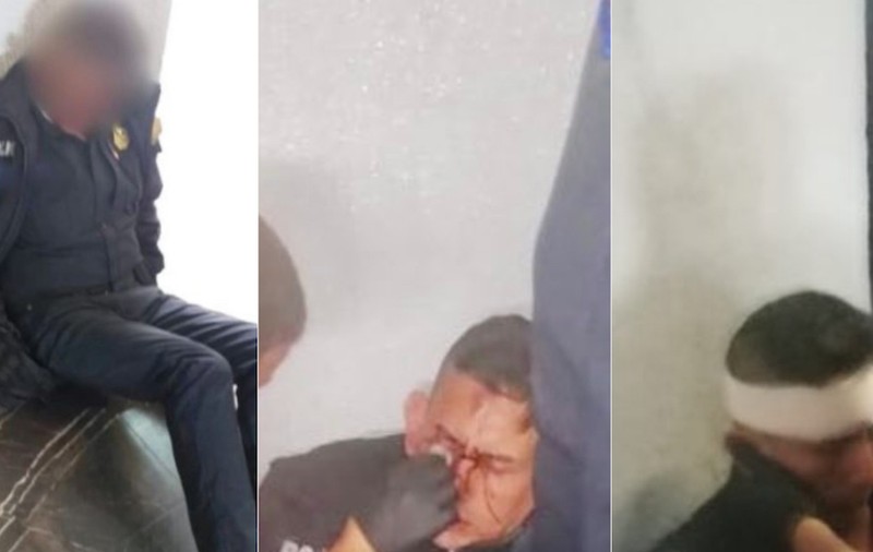 Un polițist a fost bătut crunt după ce a încercat să apere o femeie la metrou