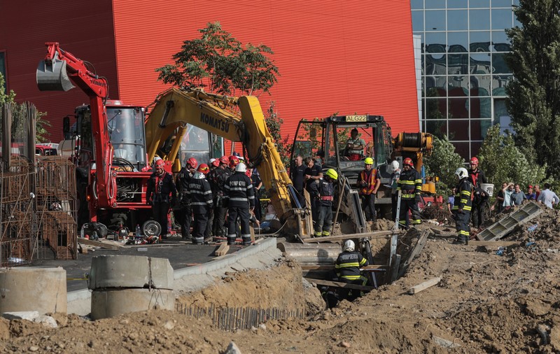 Inspectoratul de Stat în Construcții, după tragedia de lângă Biblioteca Națională: „Șantierul nu avea autorizație de construcție”