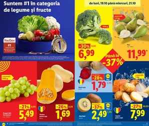Dovleacul pentru plăcintă ajunge la Lidl începând cu 19 octombrie. Sursă foto: lidl.ro.