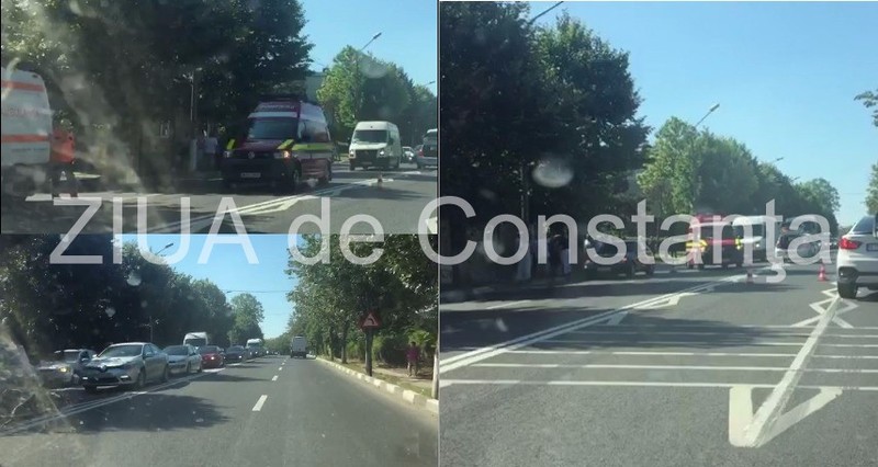 Imagini de la locul accientului provocat de Ion Dichiseanu