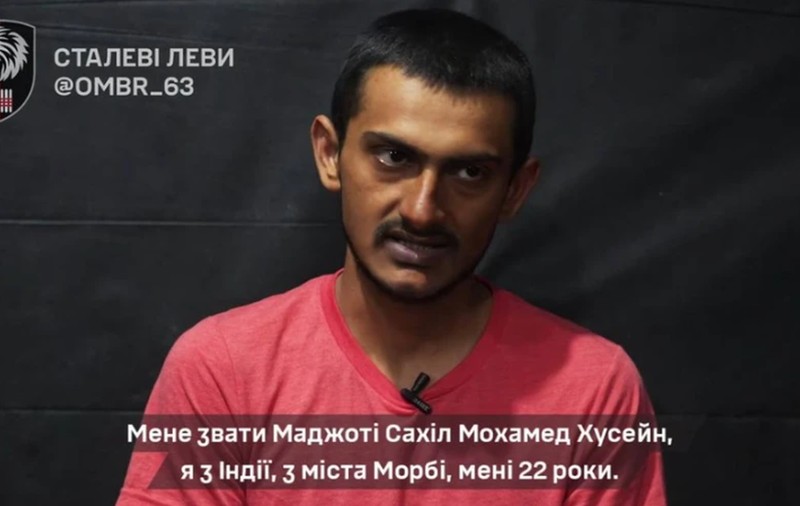 Un indian închis în Rusia a intrat în armată și s-a predat în fața primilor ucraineni pe care i-a văzut: „Mai bine fac închisoare aici”
