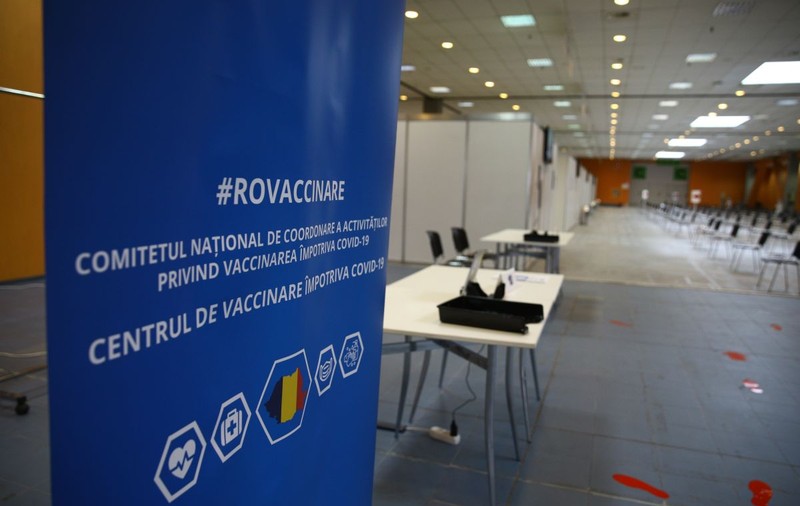 Cum arată cel mai mare centru de vaccinare din țară, amenajat la Romexpo