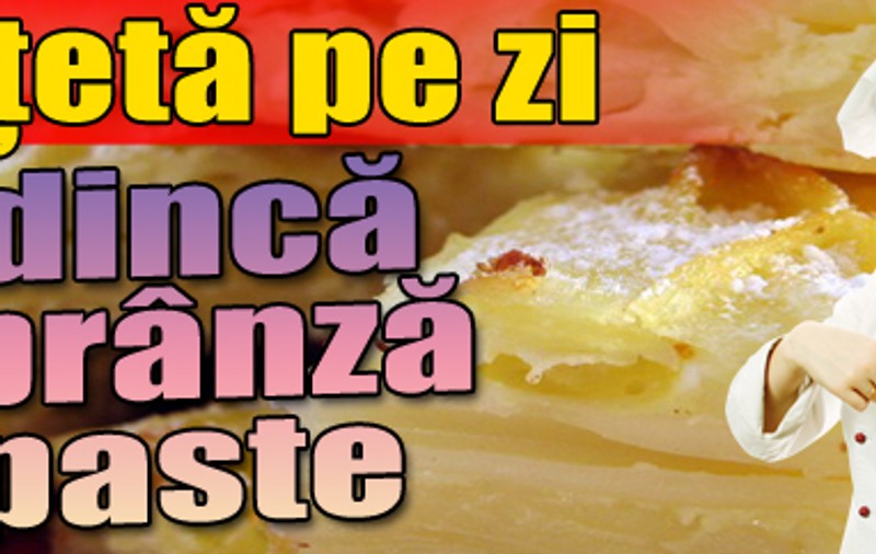 O reţetă pe zi - Budincă cu brânză şi paste