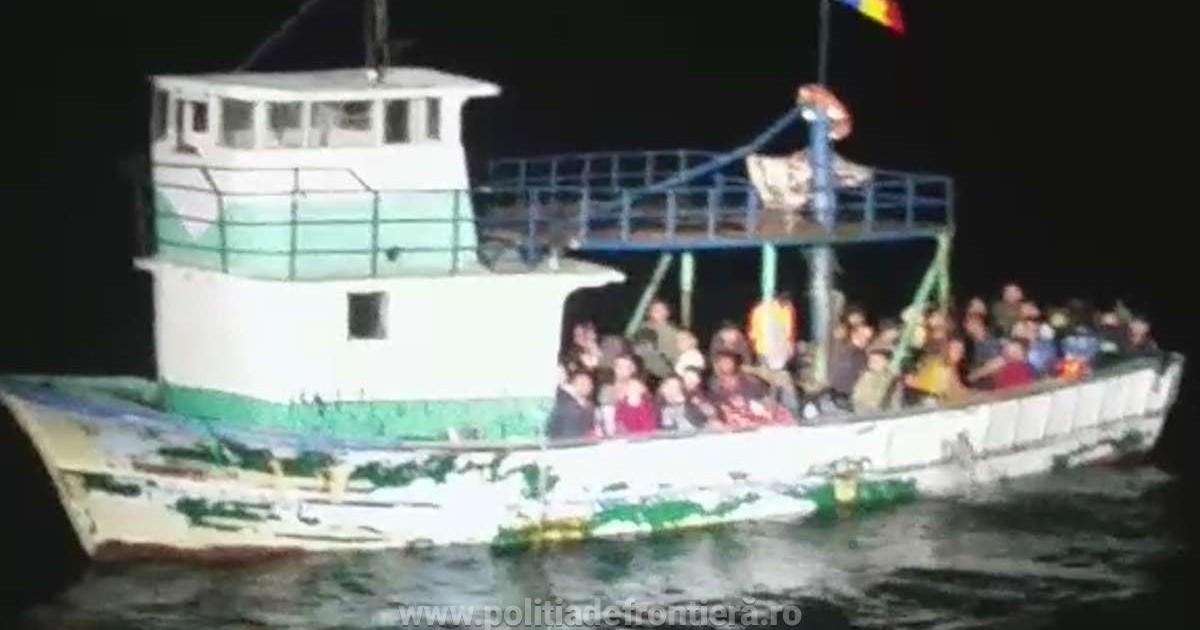 migranți, prinși în Mangalia